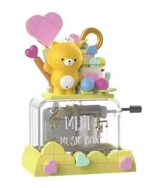 David Bear Sweetheart Party Music Box