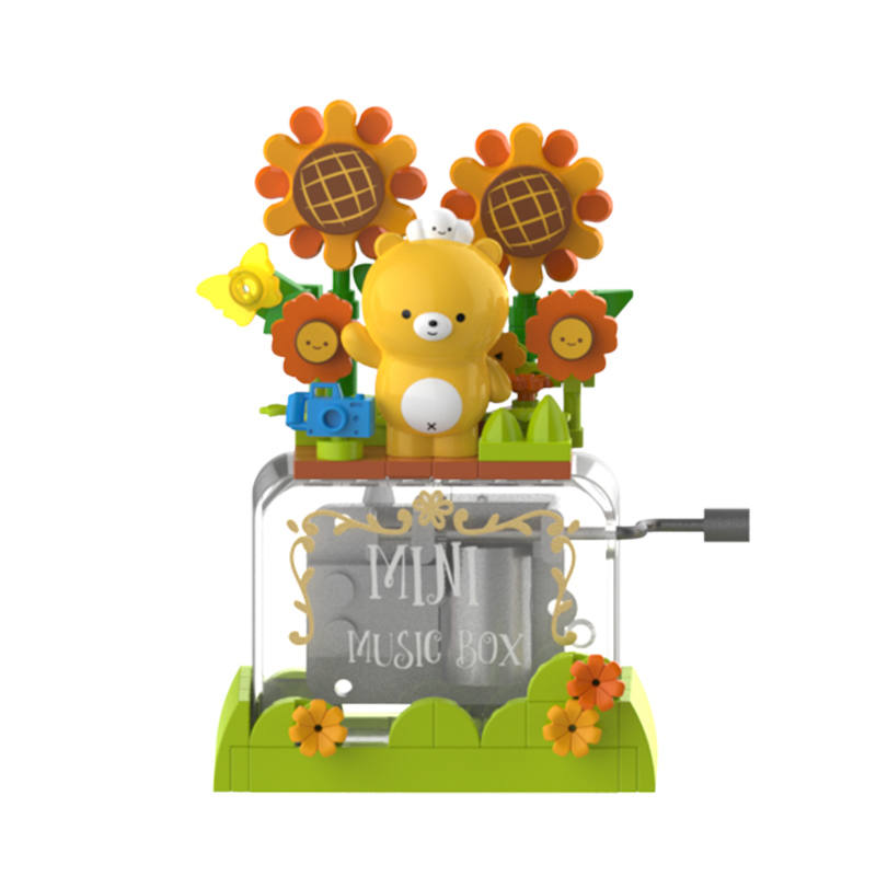 David Bear Wild Fun Check-in Music Box
