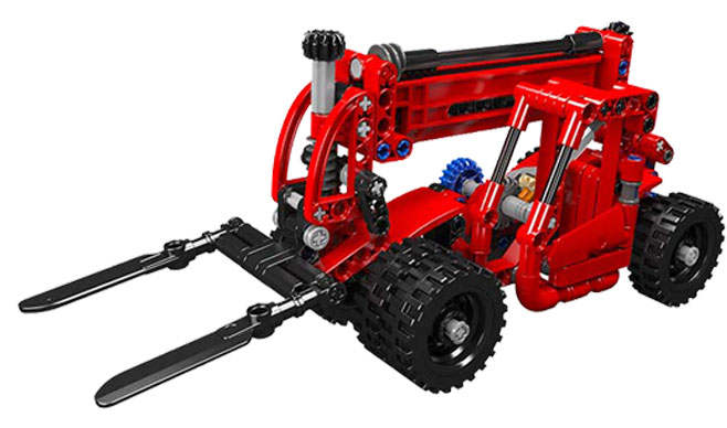 Telescopic Arm Forklift