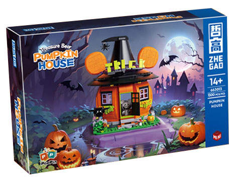 Treasure Bear Pumpkin House
