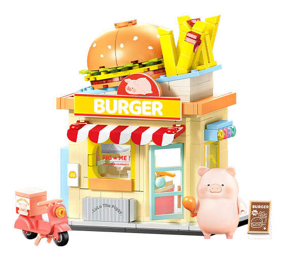 LuLu猪奇妙魔法街区:Burger汉堡店