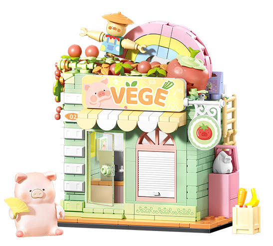 LuLu猪奇妙魔法街区:Vege蔬菜店