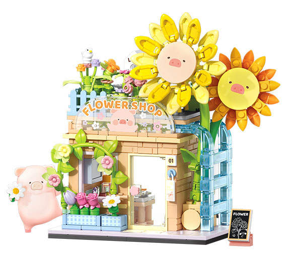 LuLu猪奇妙魔法街区:Flower花店