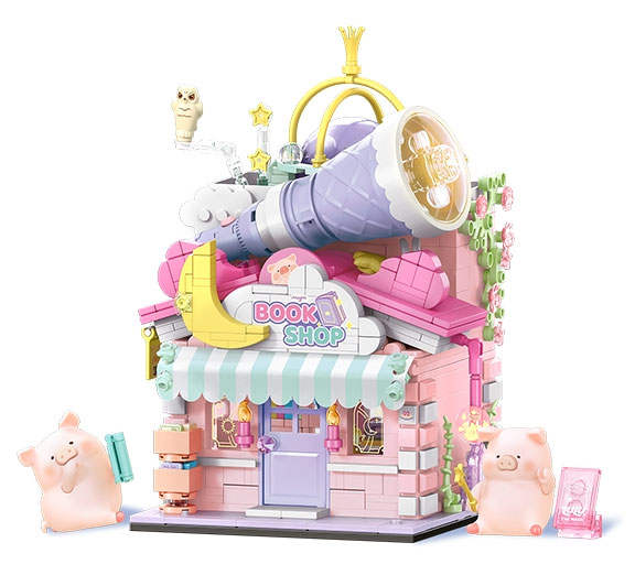 LuLu猪奇妙魔法街区:LuLu占卜书店