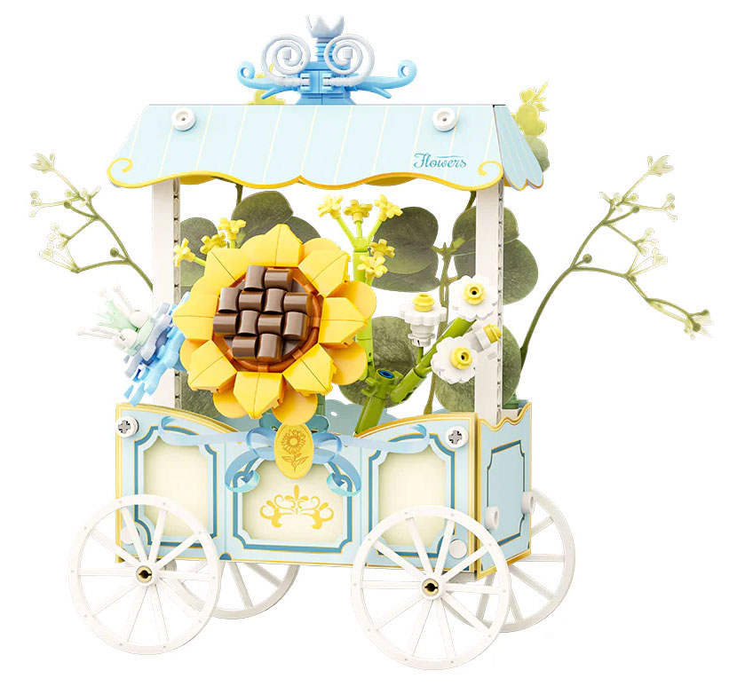 Sunflower Cart
