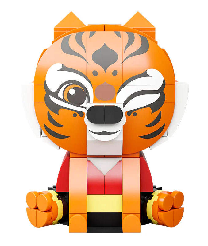 功夫熊猫:娇虎 坐坐人偶