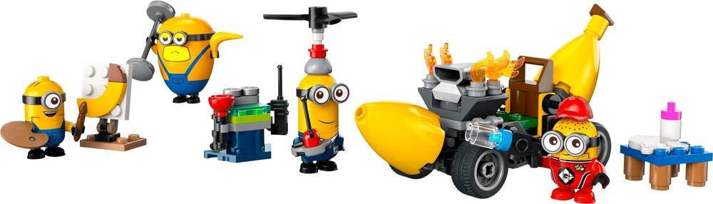 Minions and Banana Car