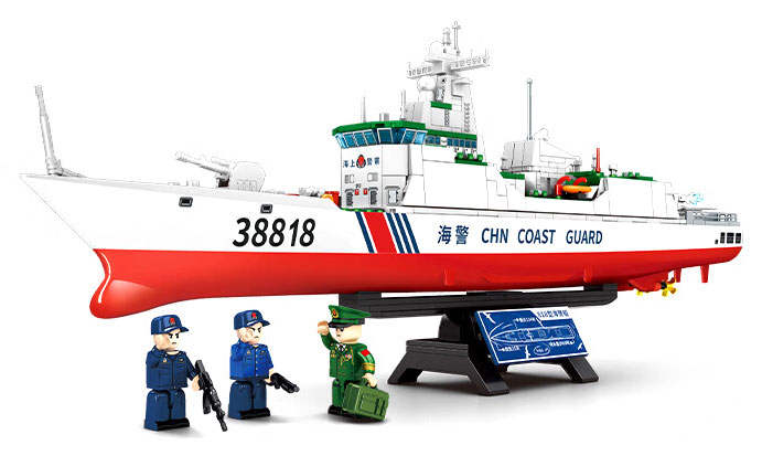 强国雄风:818型海警船 蓝海卫士