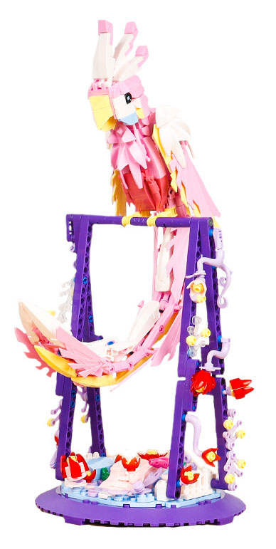 Parrot Flower Frame