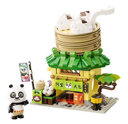 功夫熊猫 迷你街景:阿宝包店