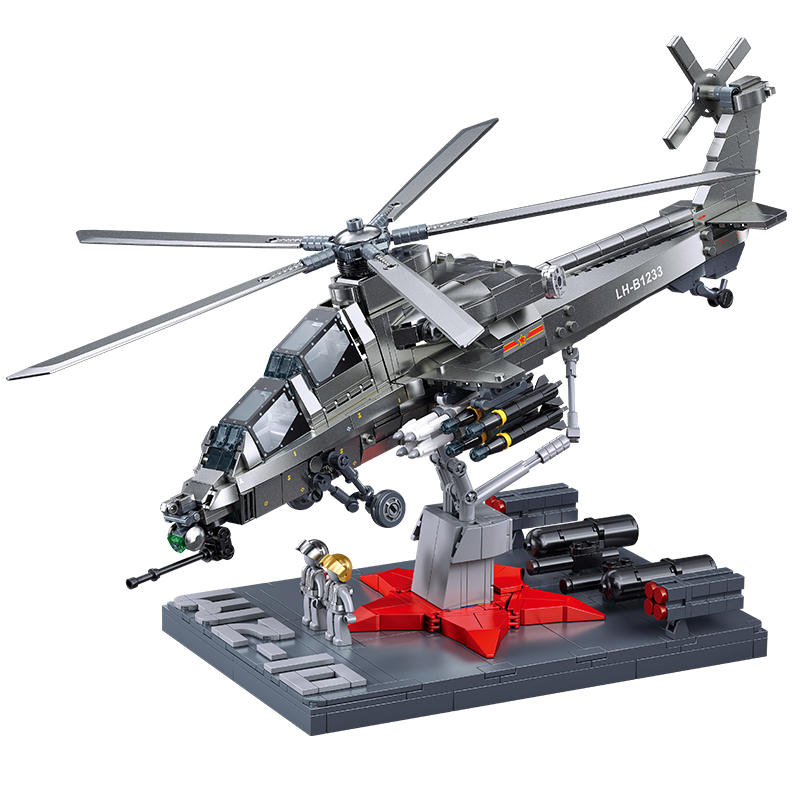 模玩地带:WZ-10S武装直升机 1:35