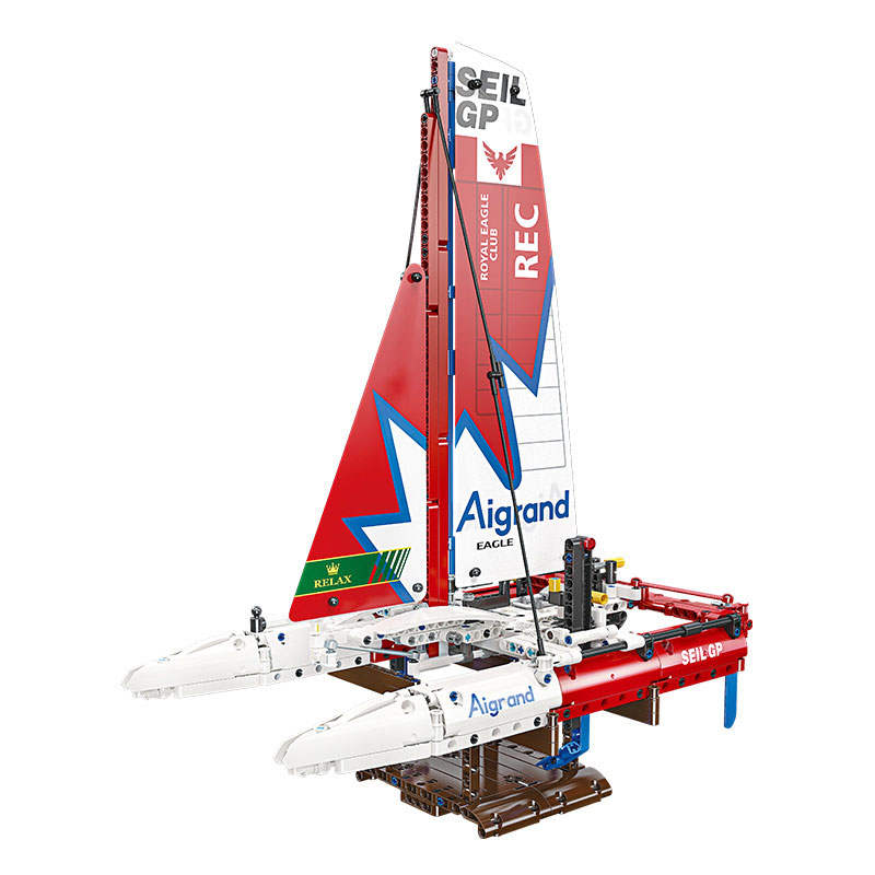 F50 Hydrofoil Catamaran Sailboat