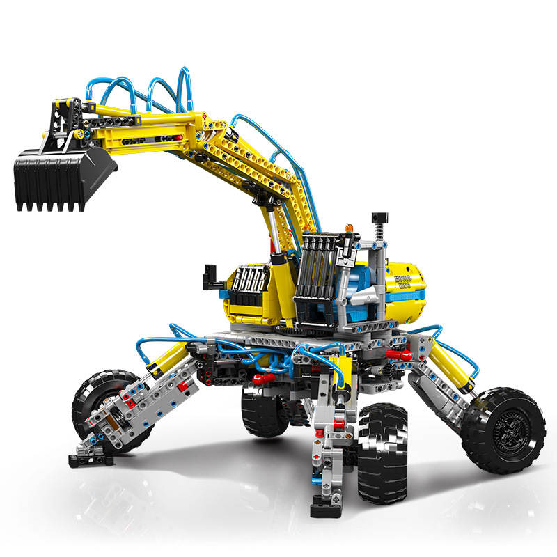 Pneumatic All-Terrain Excavator
