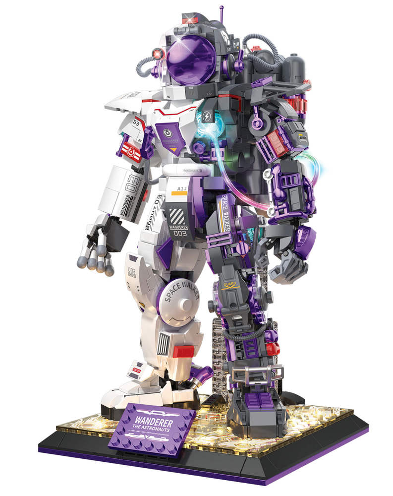 Half Dissected Mecha Astronaut