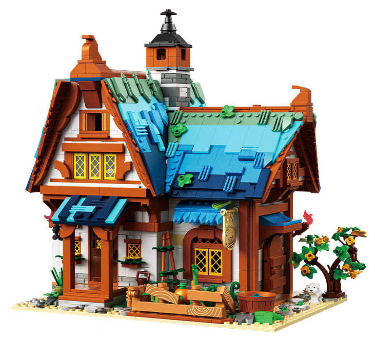 Medieval Vintage Manor House