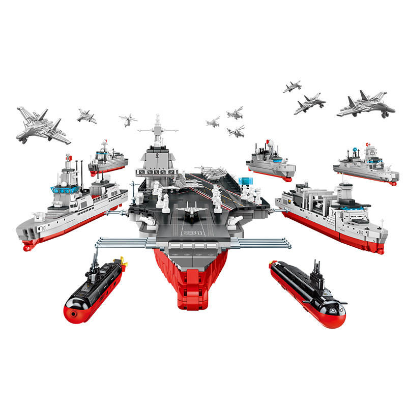 强国雄风:福建舰航母战斗群 1:650