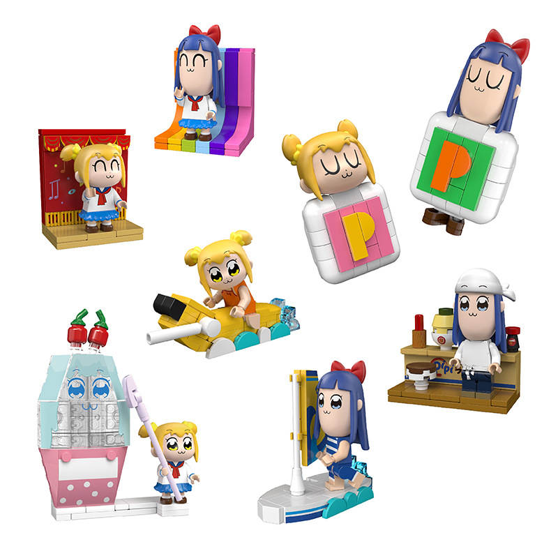 pop子和pipi美的日常 冰箱贴 8款