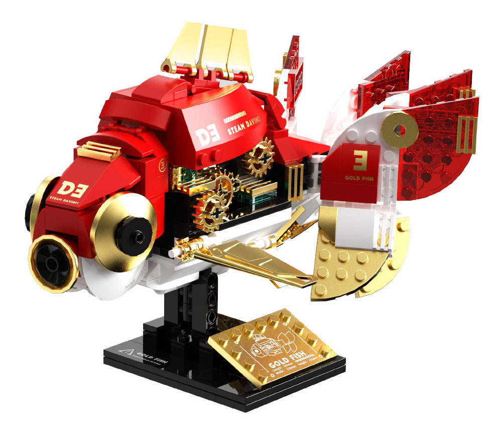 Steam Davinci：Red Ryukin Goldfish