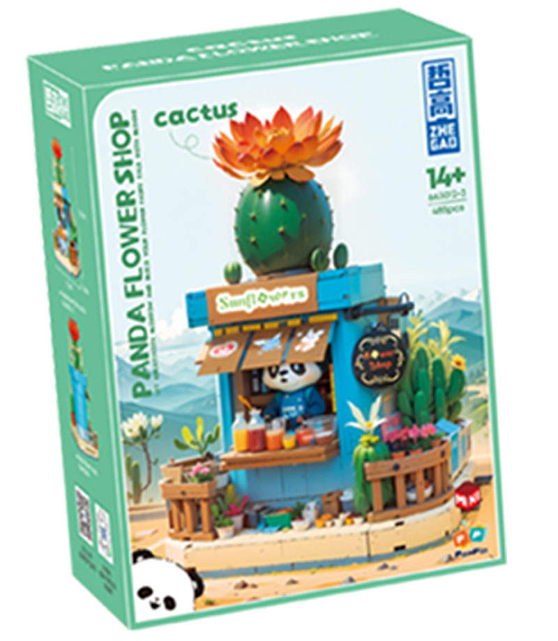 Panda Flower Shop：Cactus