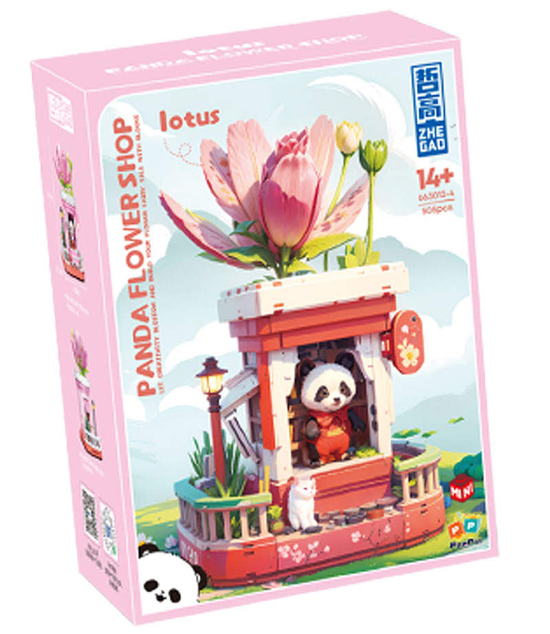 Panda Flower Shop：Lotus
