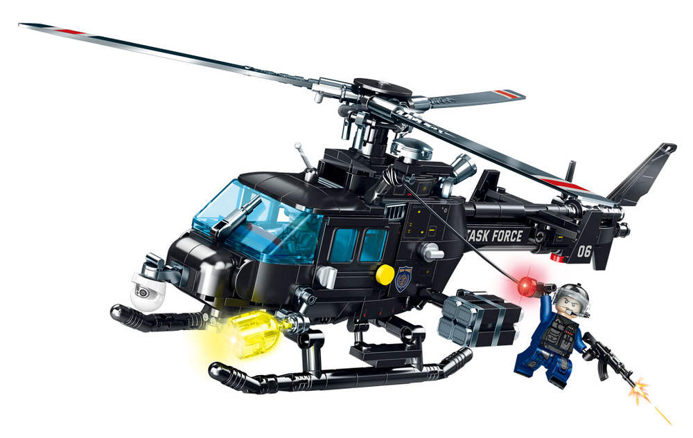 黑鹰行动:AS350松鼠直升机