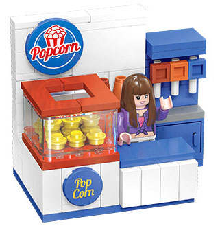 Global City Popcorn Stand
