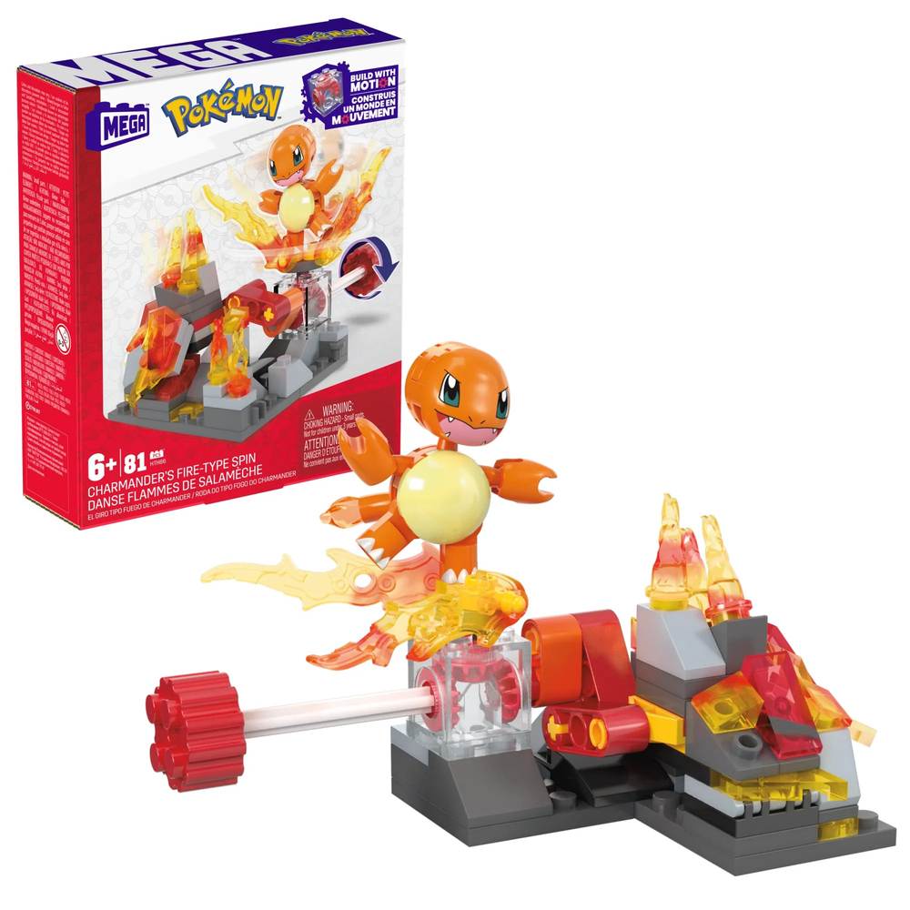 Pokémon Charmander's Fire-Type Spin