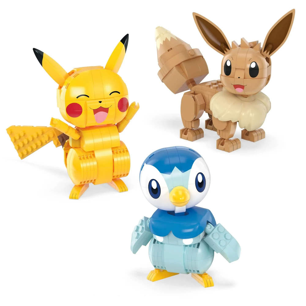 Build & Show Pokémon Trio