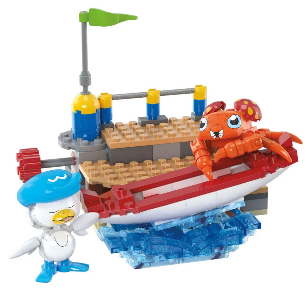 Pokémon Quaxly And Paras's Sea Splash