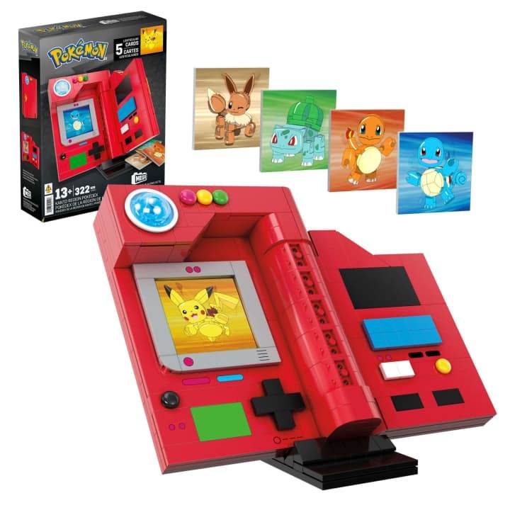 Pokémon Kanto Region Pokédex Building Kit