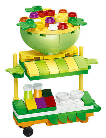 Vegetable Salad Stall