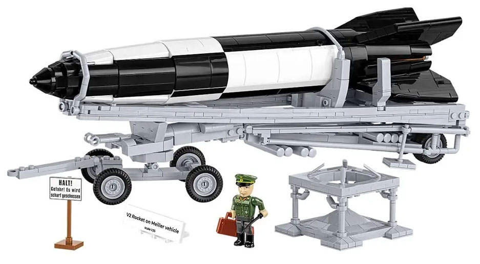 V2 Rocket on Meiller Vehicle - Executive Edition