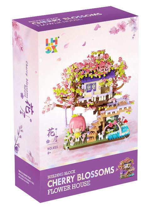 Cherry Vlossoms Flower House