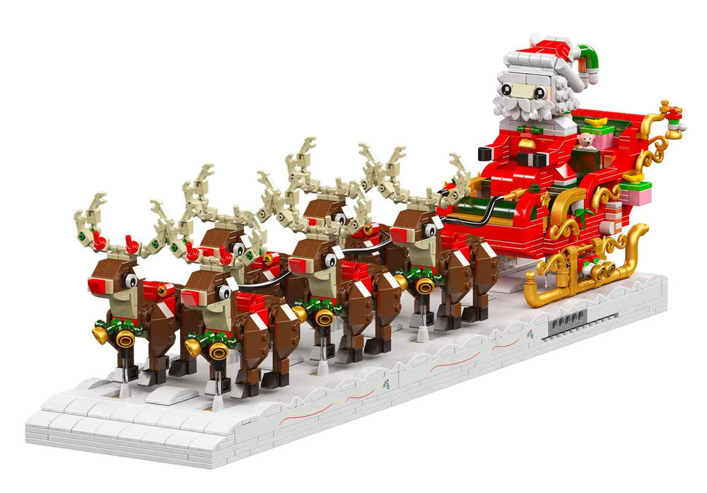 Santa Claus Sleigh Car