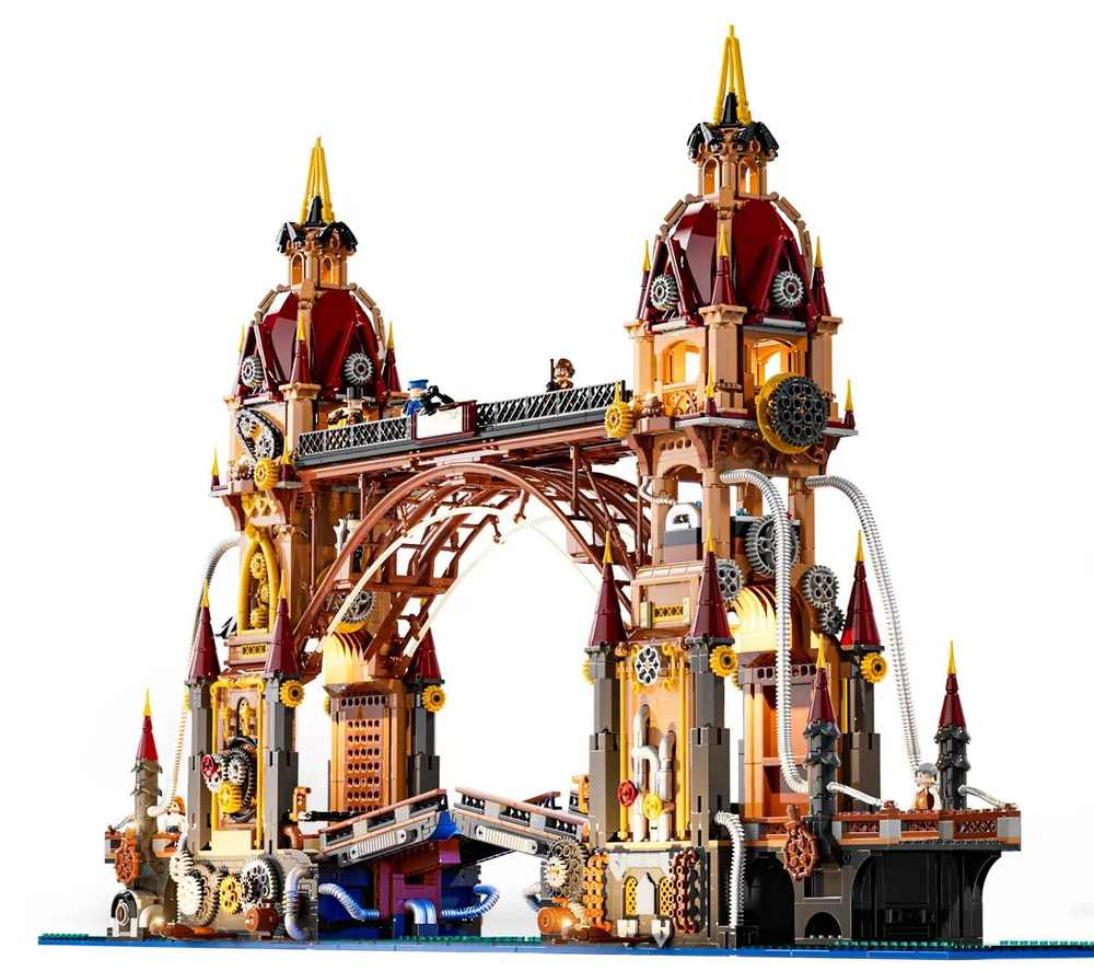 Steampunk City Bridge