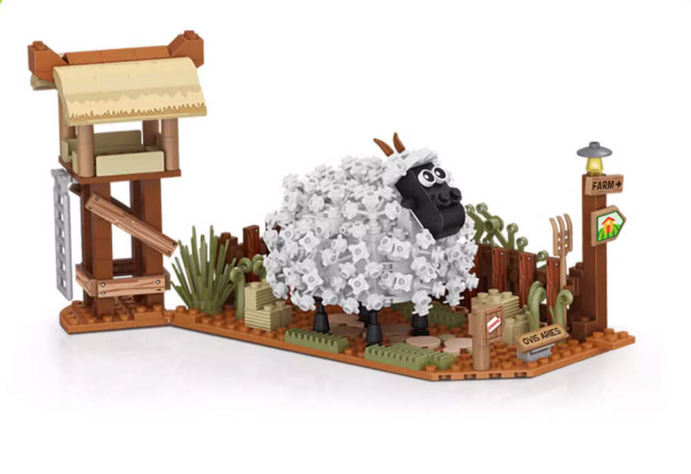 Sheep in the Stable