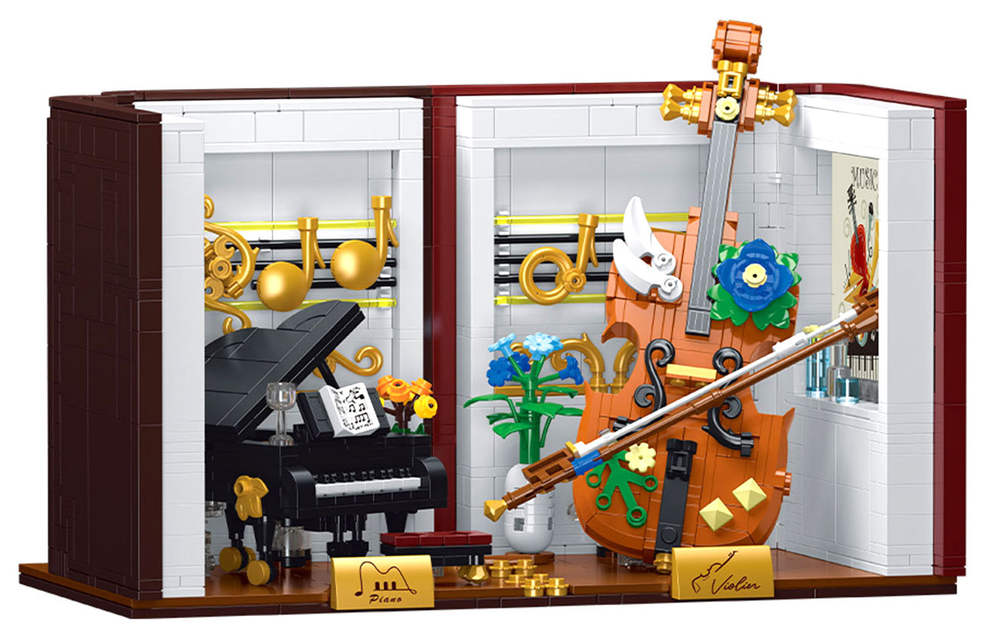 Musical Instrument Bookend