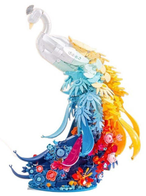 繁花似锦 孔雀