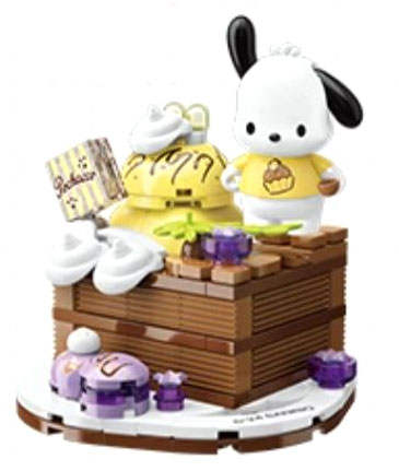 三丽鸥美食派：巧克力蛋糕 帕恰狗
