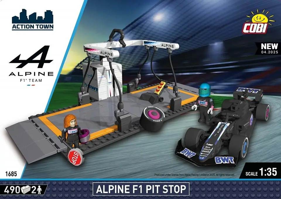 Alpine F1 Pit Stop