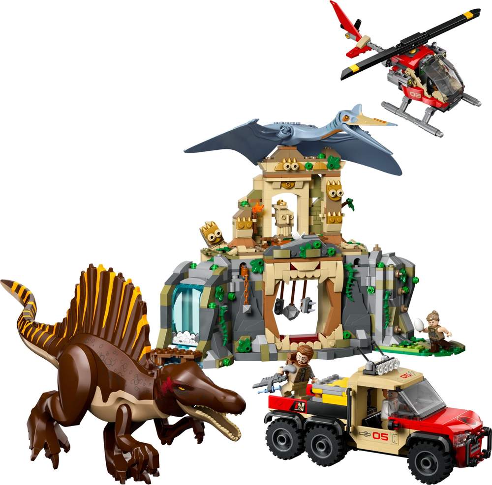 Spinosaurus & Quetzalcoatlus Air Mission