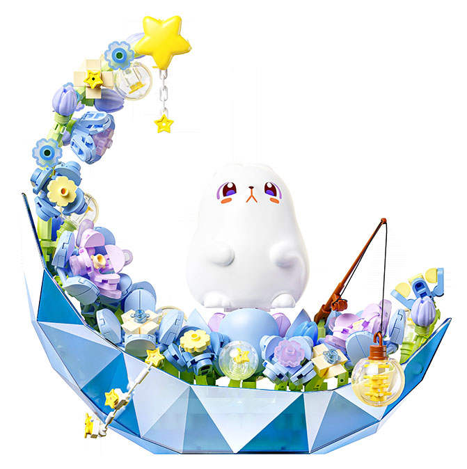 Flower & Moon
