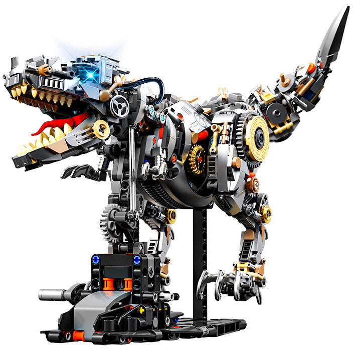 Semi Mechanical Dinosaur