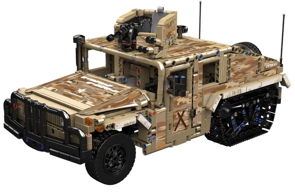 Military Humvee Tracked Vehicle