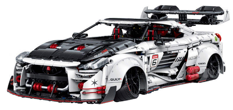 低趴日产GT-R 超跑 1:8