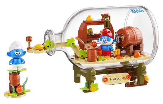 Smurf Forest Fruit Drink House