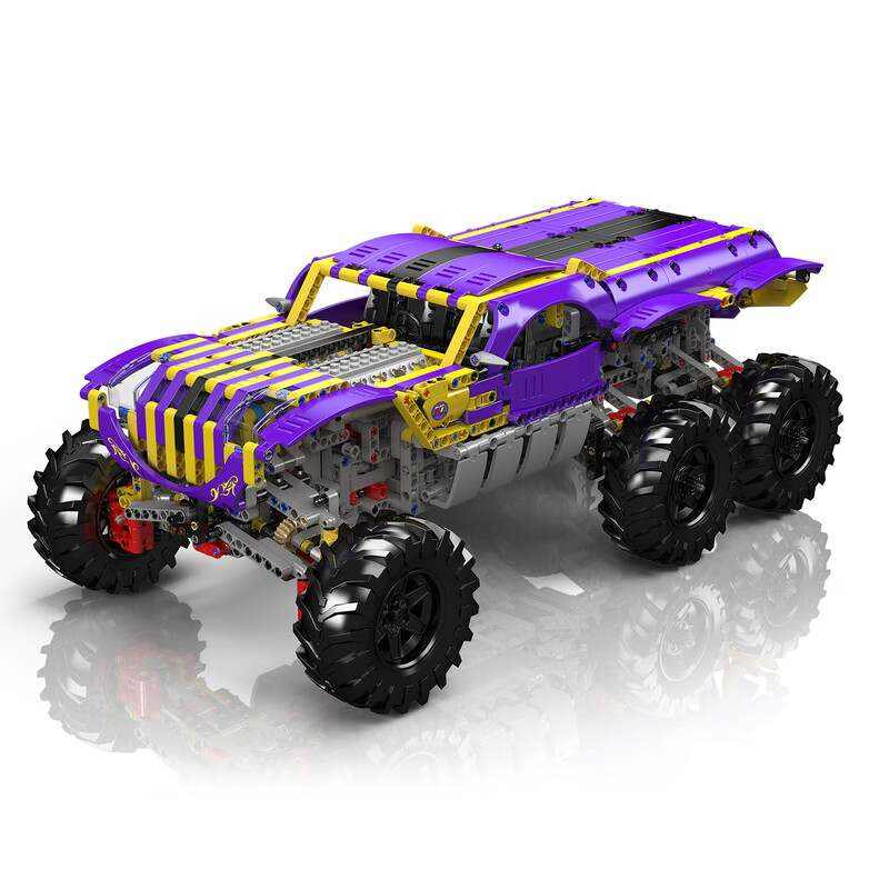 Purple Gold Tiger Climbing Vehicile