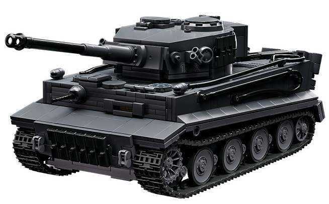虎式坦克007号、虎式坦克S04号、虎式坦克1322号 1:28
