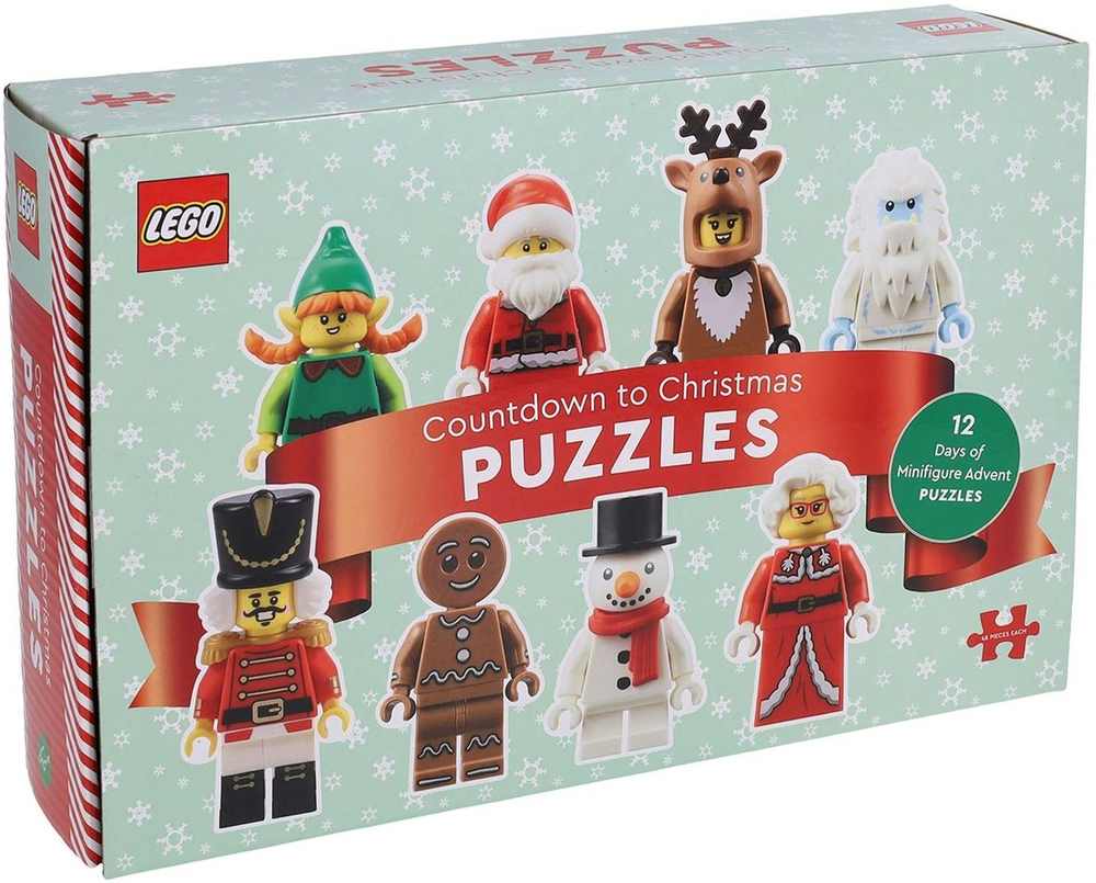 Countdown to Christmas Puzzles 12 Days of Minifigure Advent Puzzles