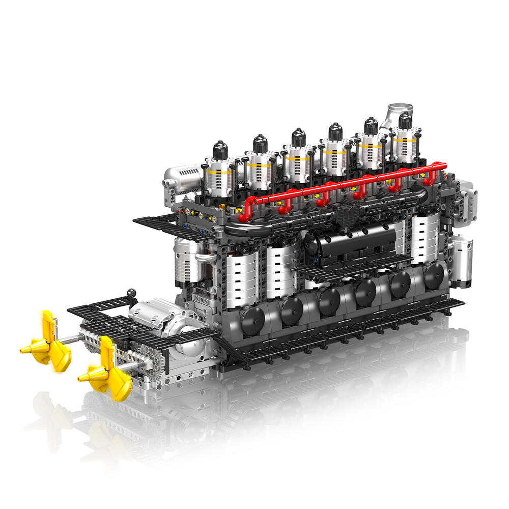 Inline 6-Cylinder Aircraft Carrier Engine